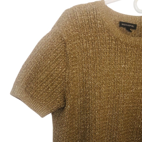 Banana Republic Gold Knit Sweater - Picture 5 of 7